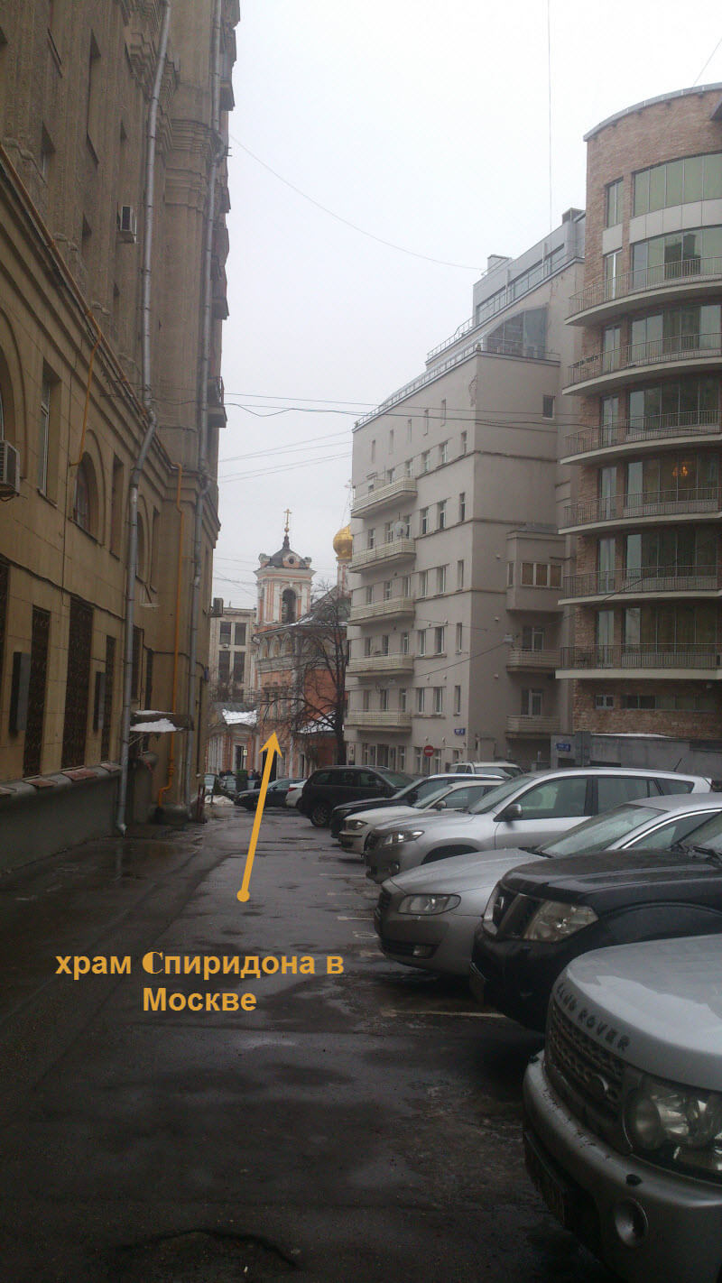 The relics of Saint Spyridon in Moscow-13